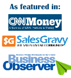 as featured in CNNMoney SalesGravy Business Observer